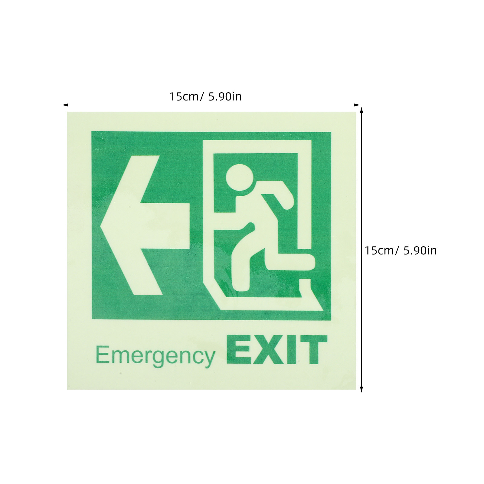 Luminous Emergency Exit Sign S - Emergency Exit Sign recension och pris