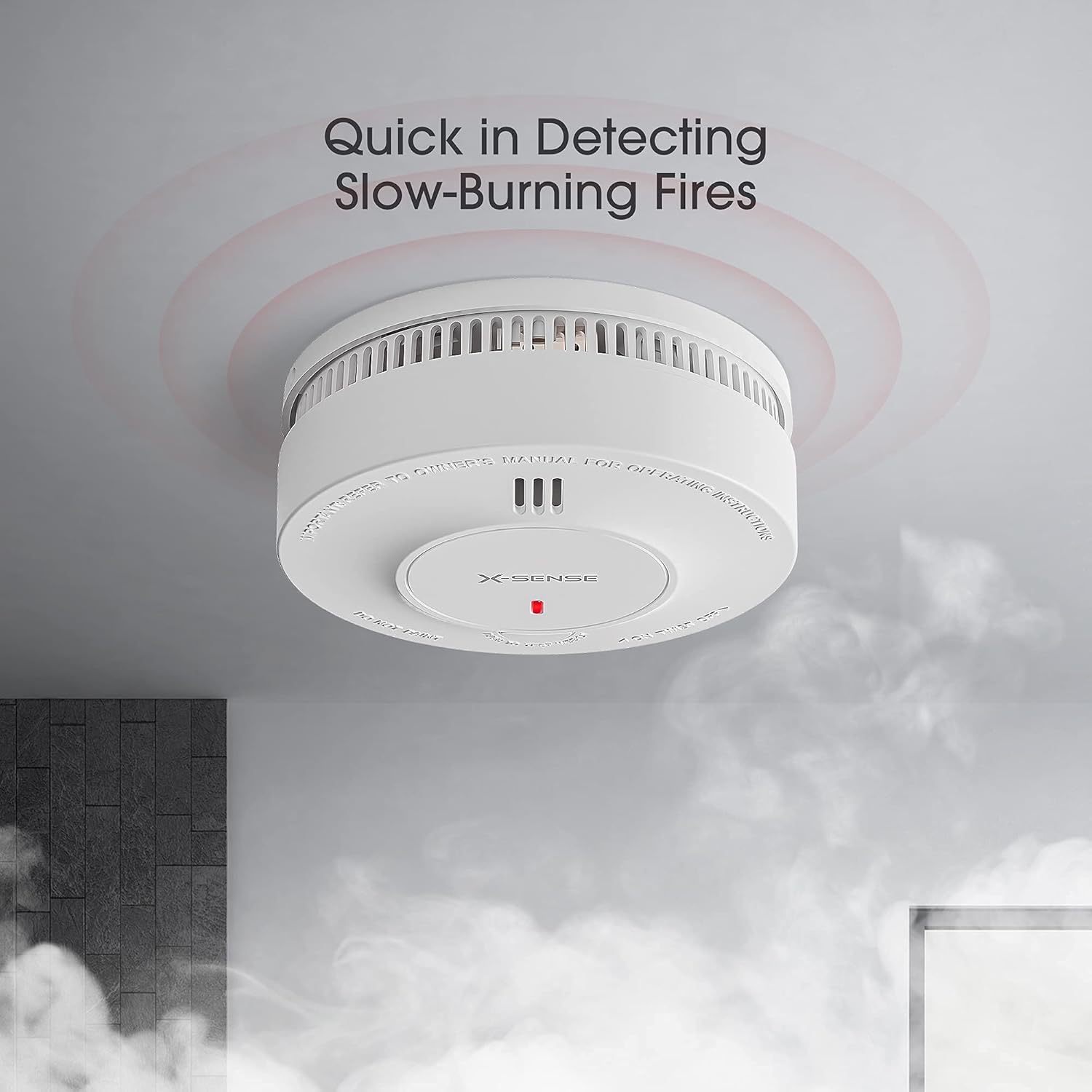 X-Sense Smoke Alarm, 10-Year B - Smoke Detector Interconnected recension och pris