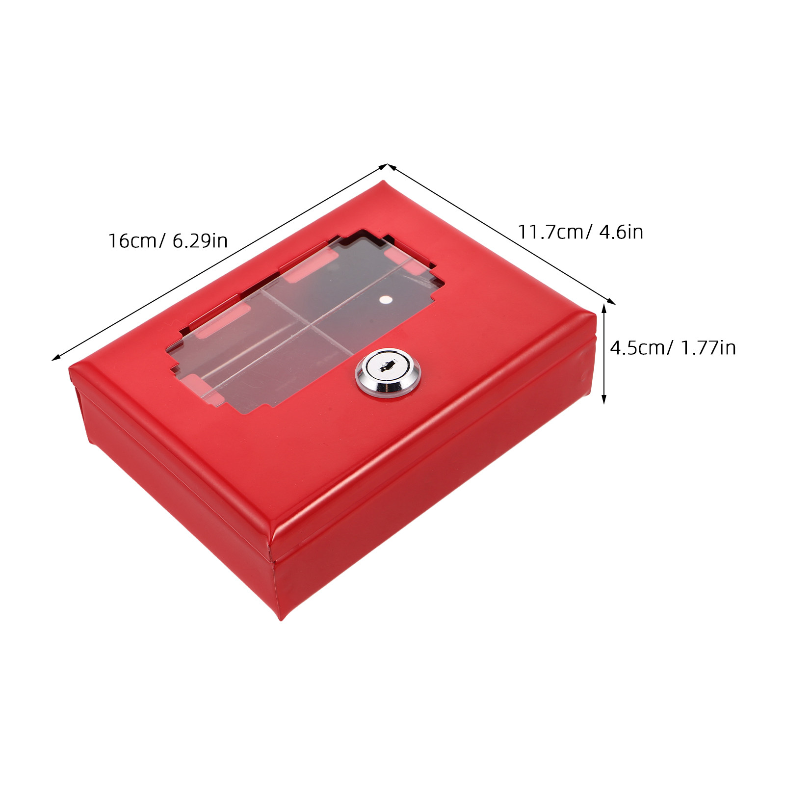 Metal Door Lock Box Wall Mount - Lockbox Key Secure recension och pris