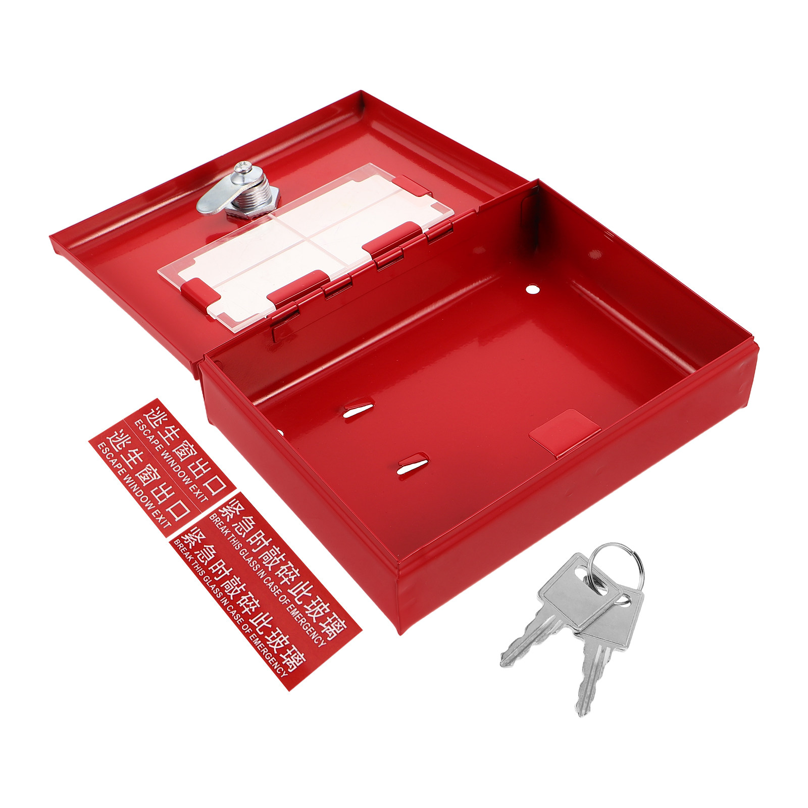 Metal Door Lock Box Wall Mount - Lockbox Key Secure recension och pris