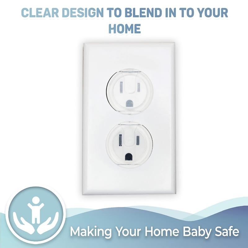 Clear Outlet Cover Baby Safety - Outlet Cover Baby recension och pris
