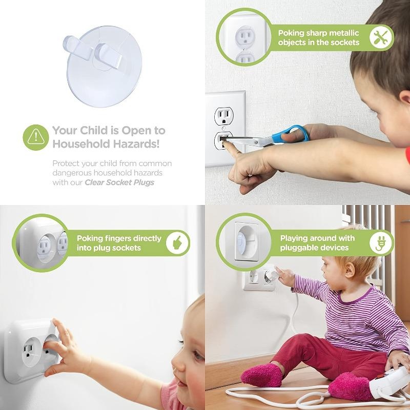 Clear Outlet Cover Baby Safety - Outlet Cover Baby recension och pris