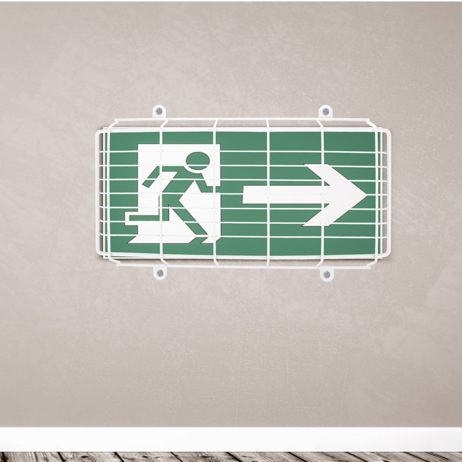 Safety Exit Sign Stainless Ste - Emergency Exit Sign recension och pris
